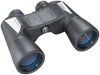 Front right view of Bushnell Spectator Sport black binoculars on a transparent background
