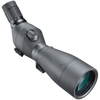 Bushnell Engage black angled spotting scope on a transparent background