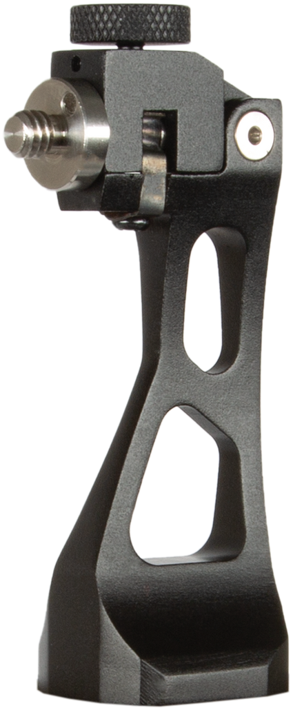 Close up view of Bushnell Tripod Adapter on a transparent background
