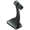 Front view of black Bushnell Tripod Adapter on a transparent background